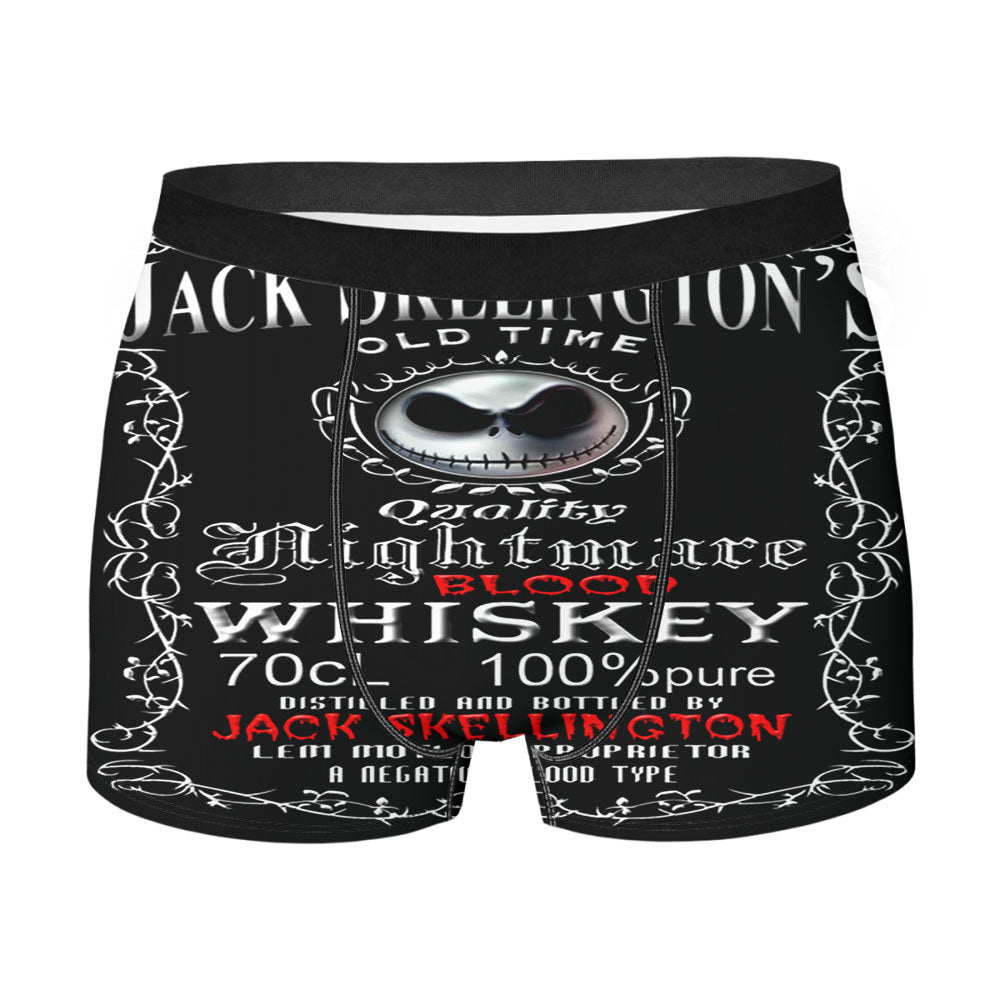 Jack Skellington Blood Whiskey Men'S Boxer Briefs