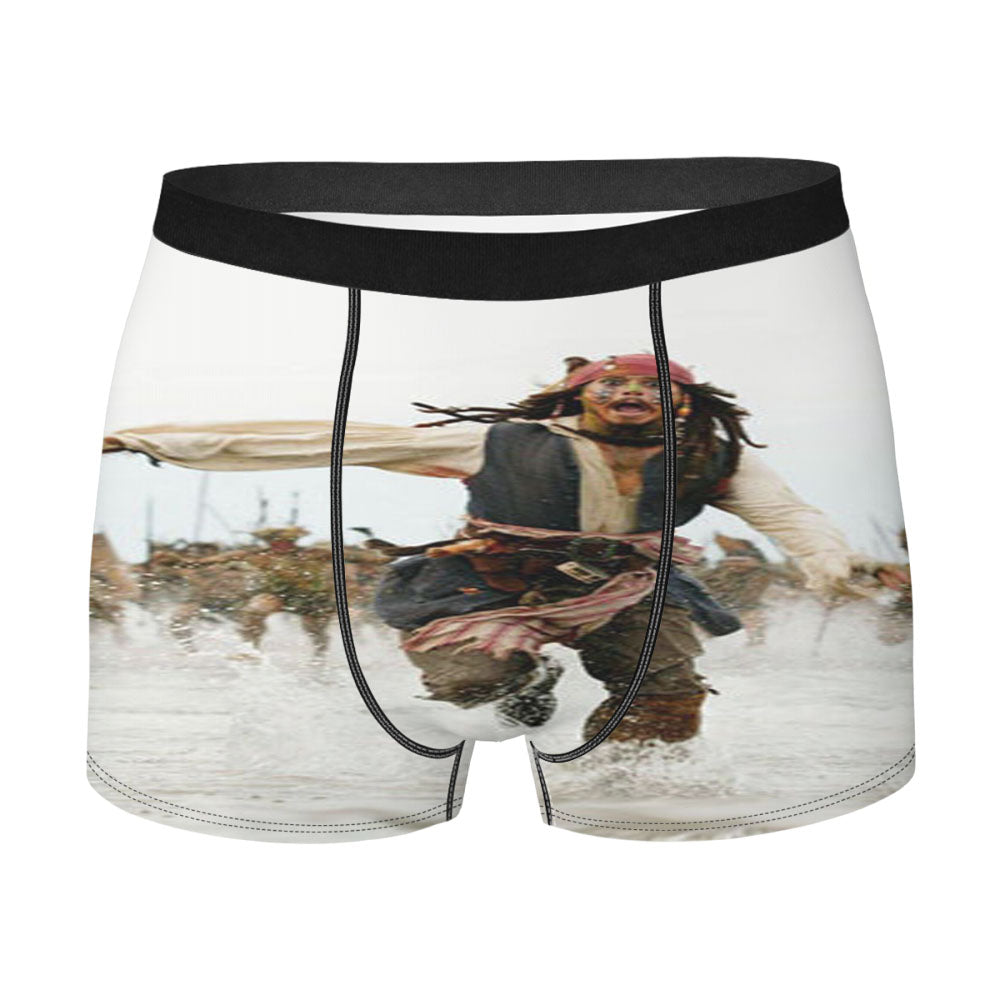 Jack Sparrow Run Men'S Boxer Briefs