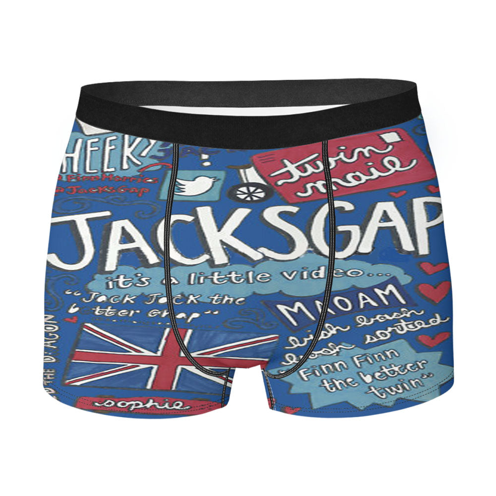 Jacksgap Collage Art Men'S Boxer Briefs
