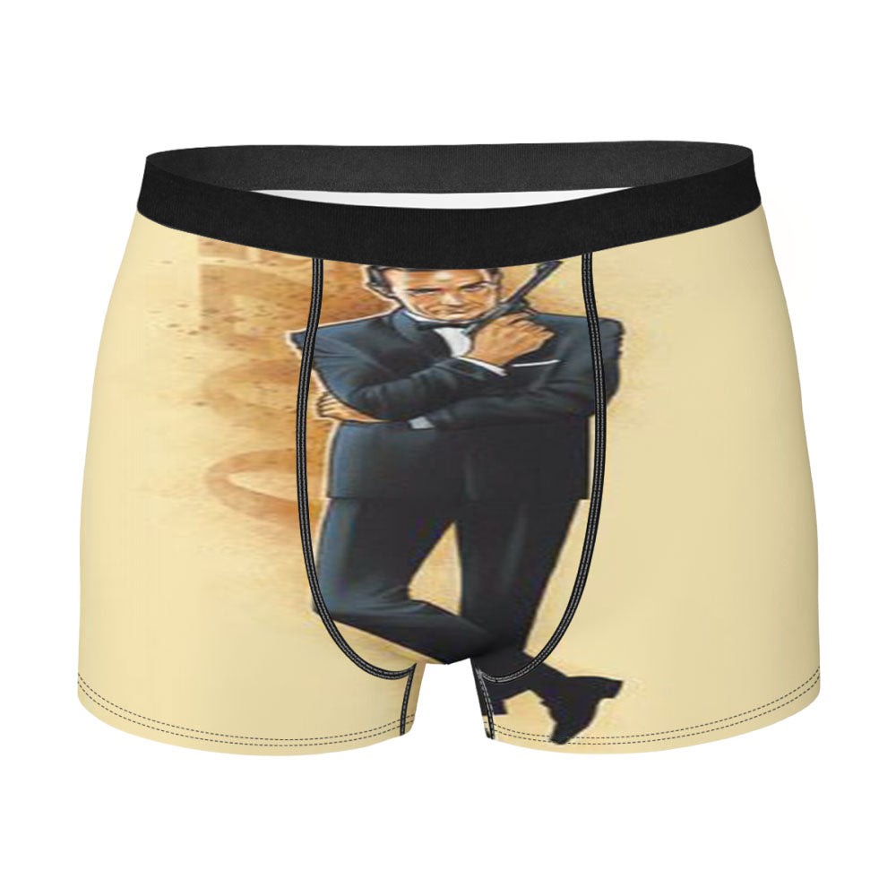 James Bond Sean Connery Men'S Boxer Briefs