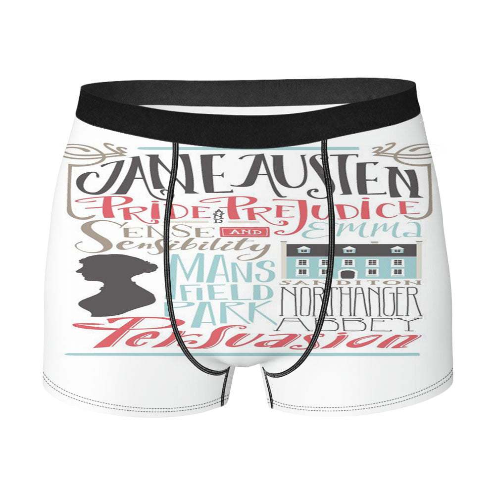 Jane Austen Men'S Boxer Briefs