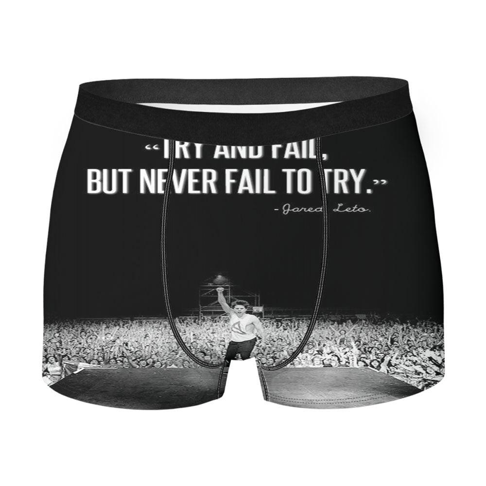 Jared Leto Concert Men'S Boxer Briefs