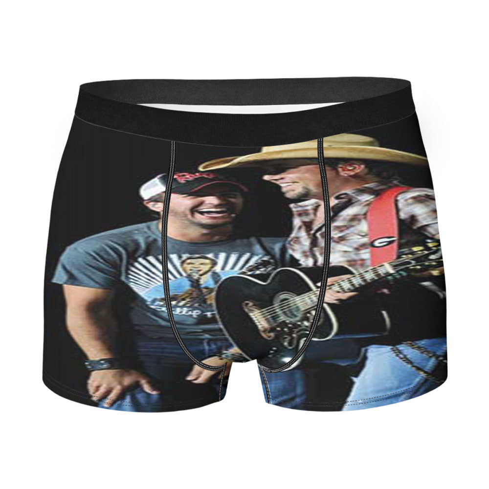 Jason Aldean Laughing Men'S Boxer Briefs