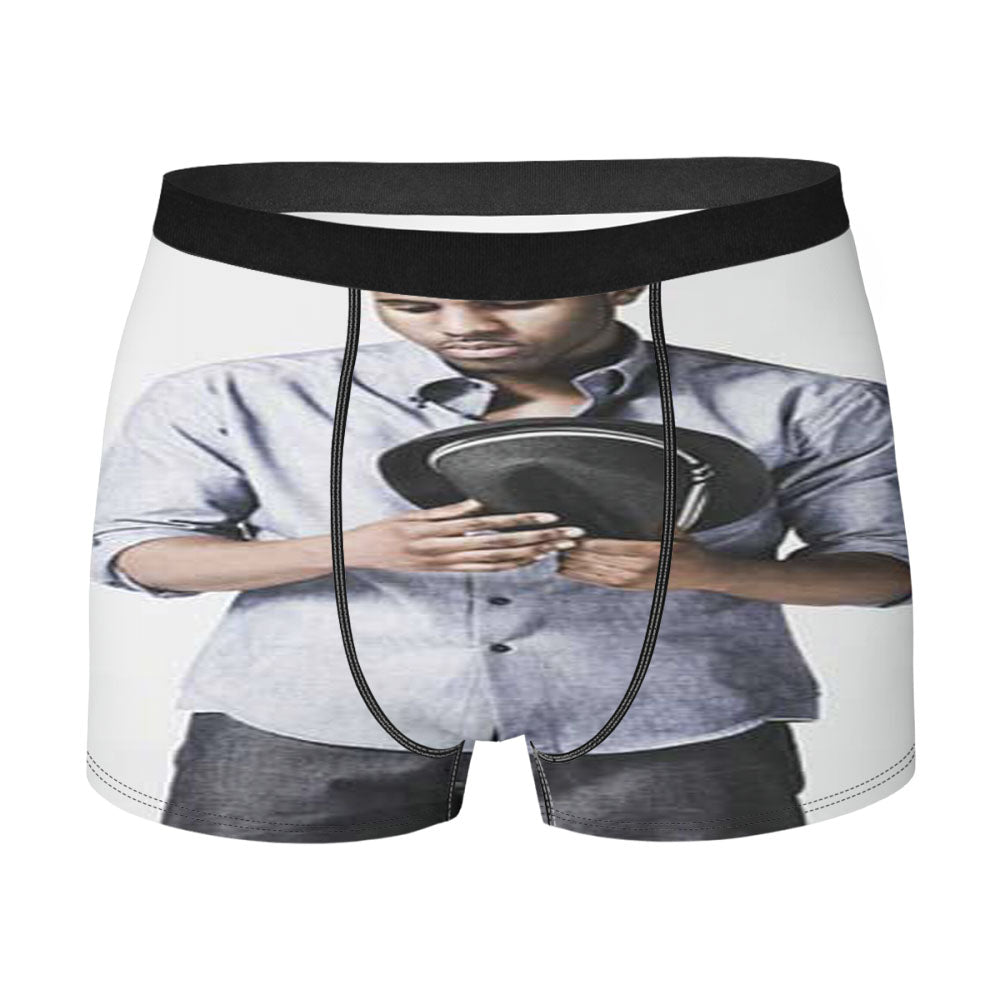 Jason Derulo Holding Hat Men'S Boxer Briefs