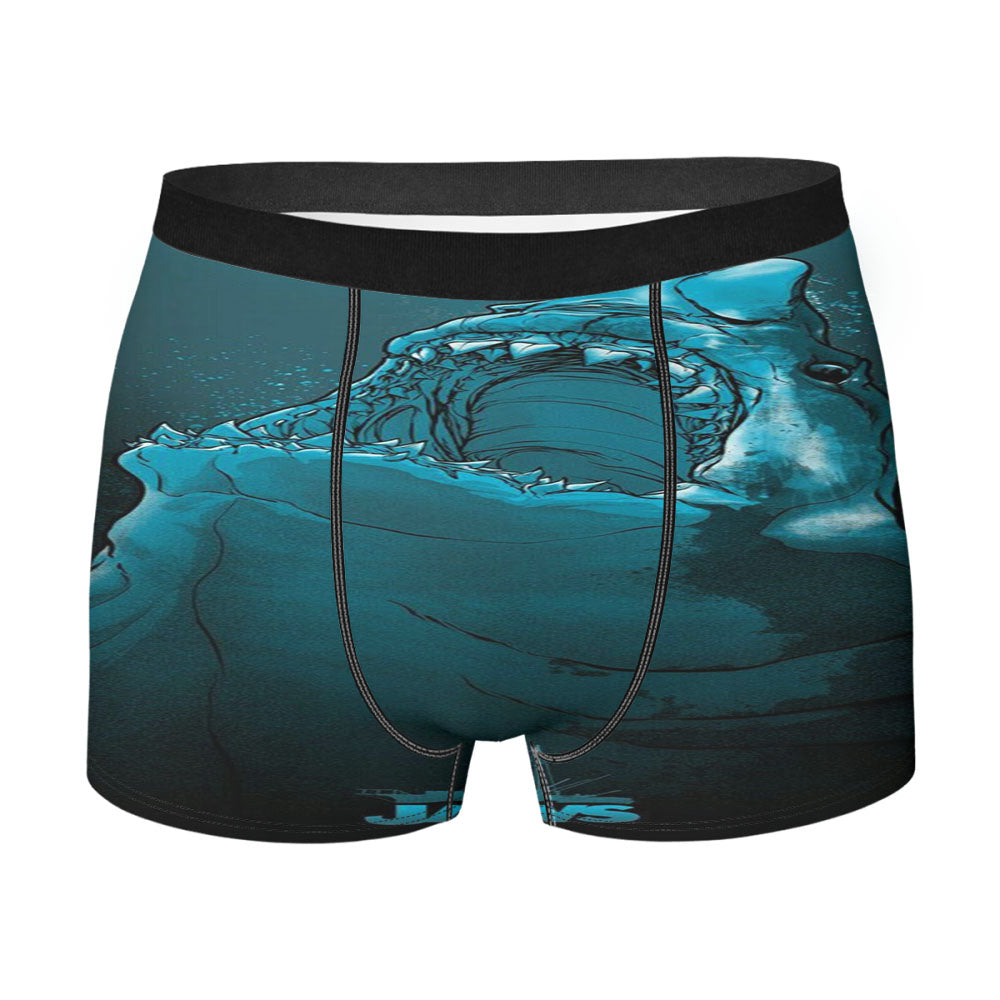 Jaws Poster Wine Men'S Boxer Briefs