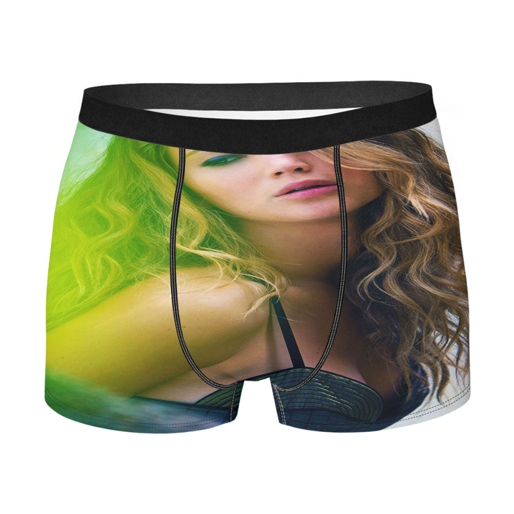 Jennifer Lawrence Sexy Pose Men'S Boxer Briefs