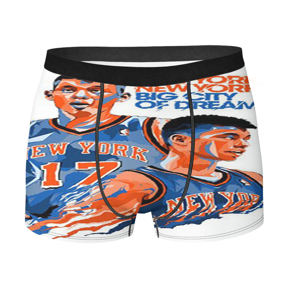 Jeremy Lin New York New York Big City Of Dreams Men'S Boxer Briefs