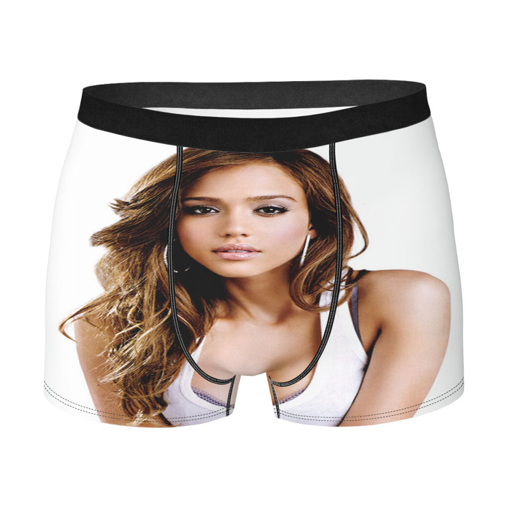 Jessica Alba Men'S Boxer Briefs