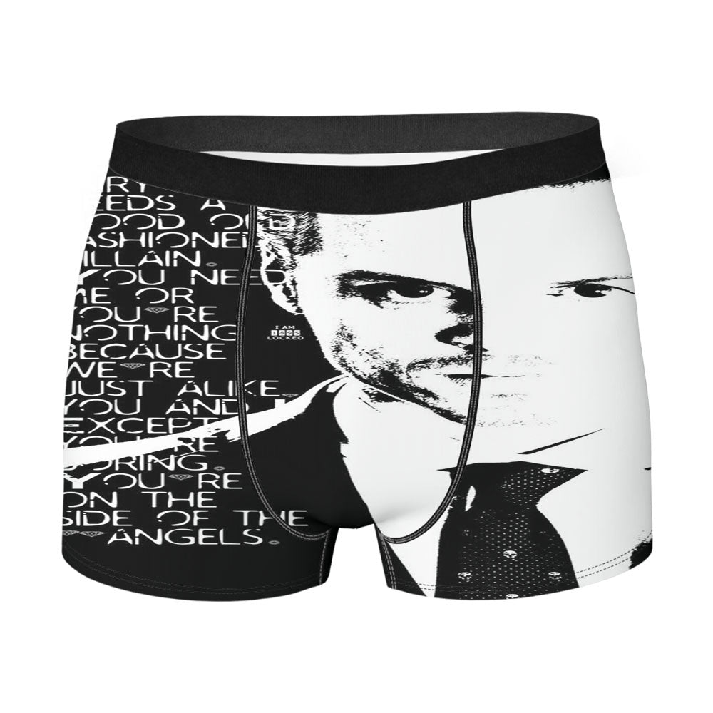 Jim Moriarty Famous Quote Men'S Boxer Briefs