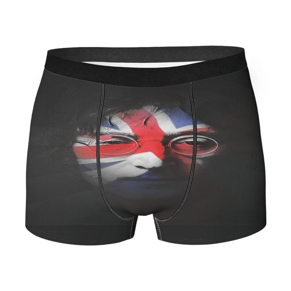 John Lenon The Beatles Men'S Boxer Briefs