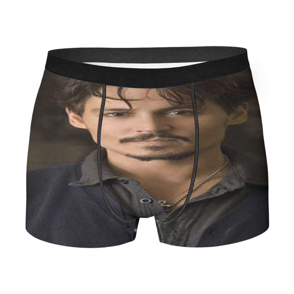 Johnny Depp Goatee Men'S Boxer Briefs