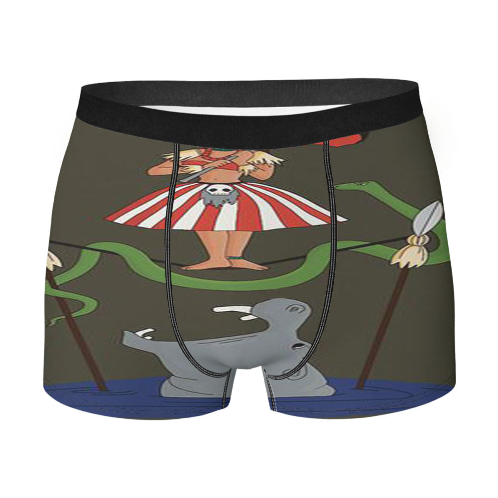 Jungle Cruise Vs Haunted Mansion Men'S Boxer Briefs