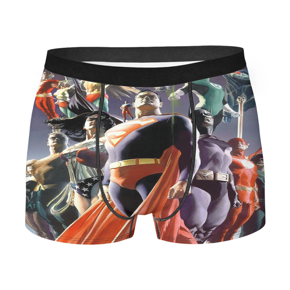 Justice League Of America Men'S Boxer Briefs