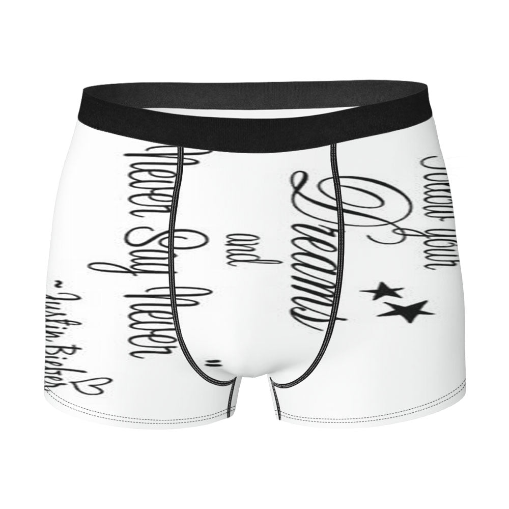 Justin Beiber Follow Men'S Boxer Briefs