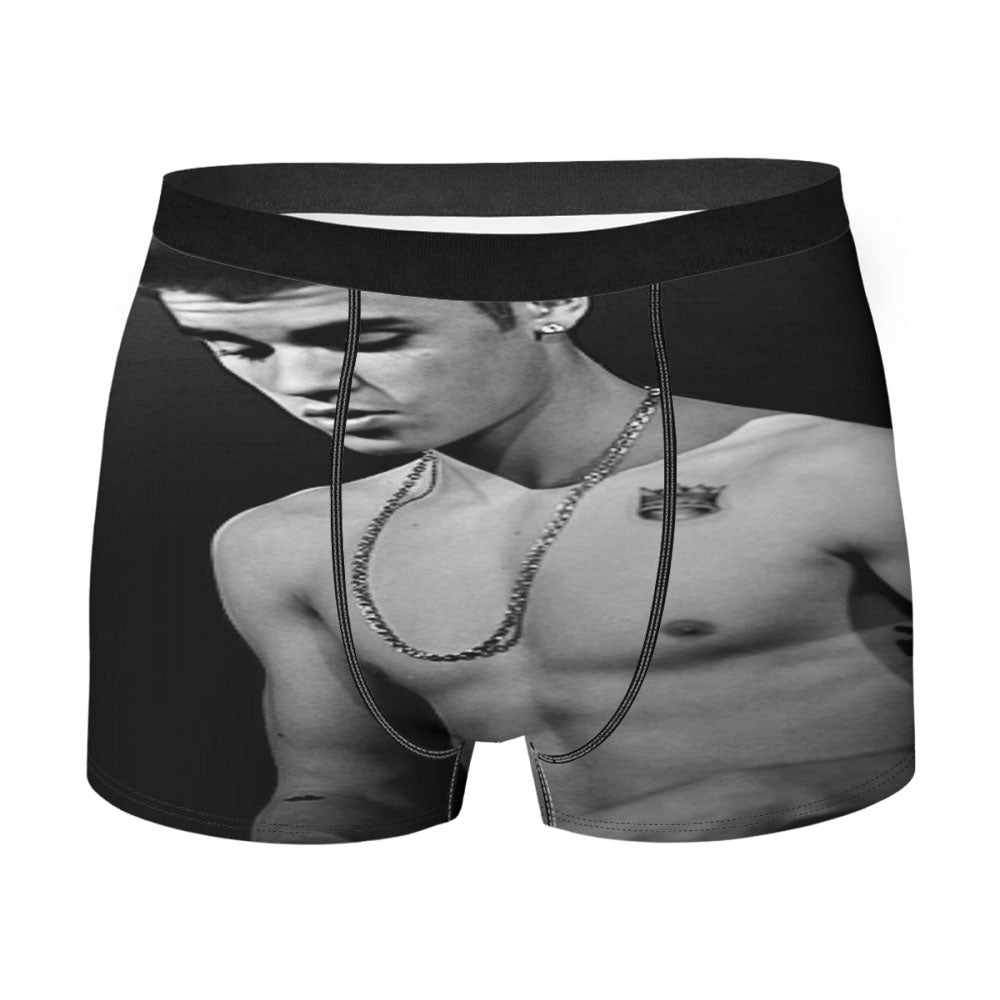 Justin Bieber Men'S Boxer Briefs