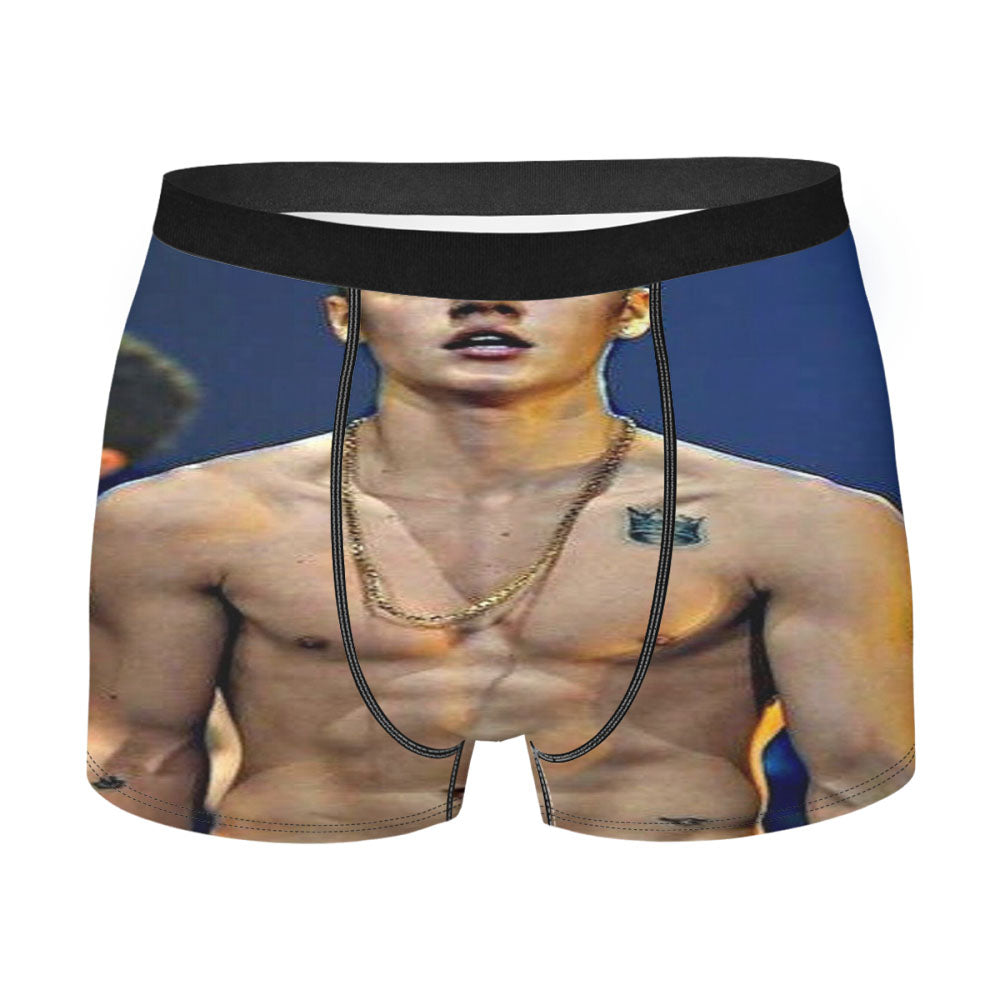 Justin Bieber 3 Men'S Boxer Briefs