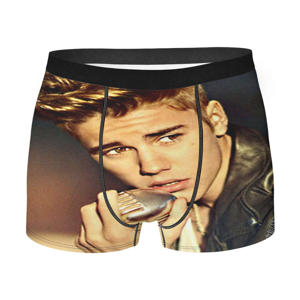 Justin Bieber Perform Men'S Boxer Briefs