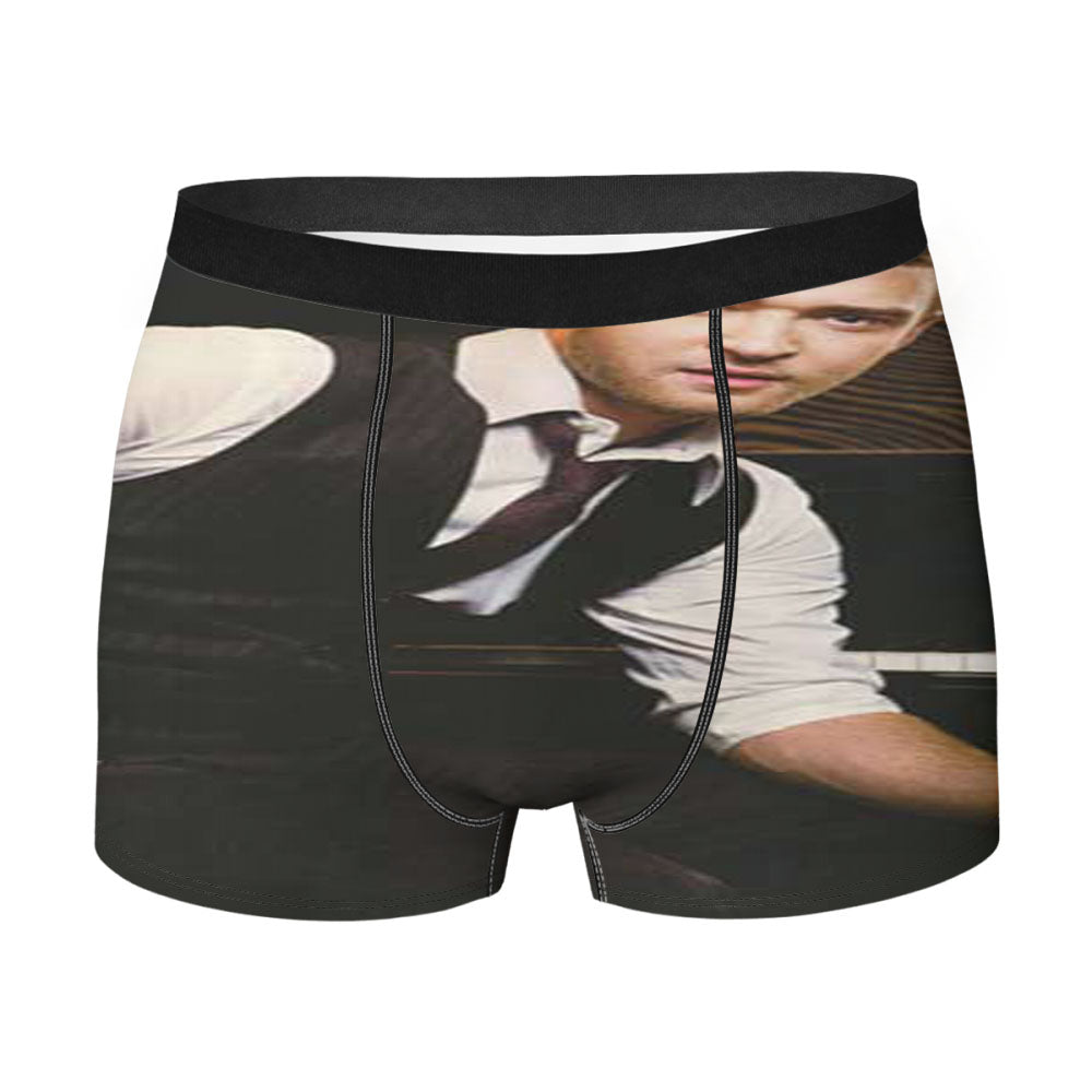 Justin Timberlake Seated Men'S Boxer Briefs