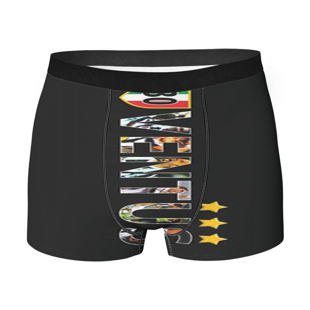 Juventus Name With Logo Filler Men'S Boxer Briefs