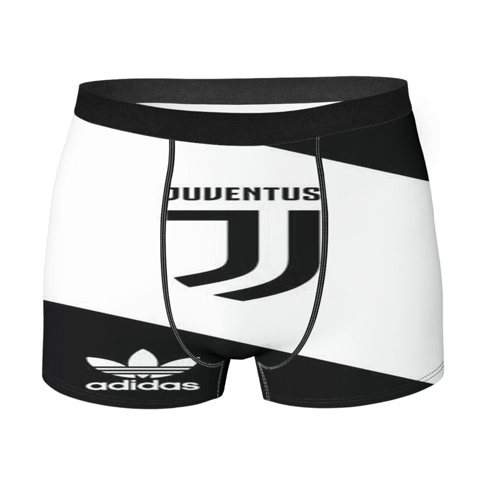 Juventus New Logo Adidas Men'S Boxer Briefs