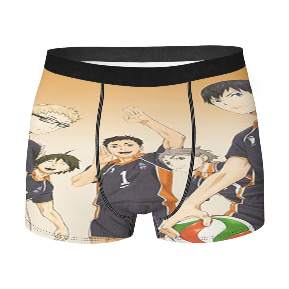 Karasuno Haikyuu Men'S Boxer Briefs
