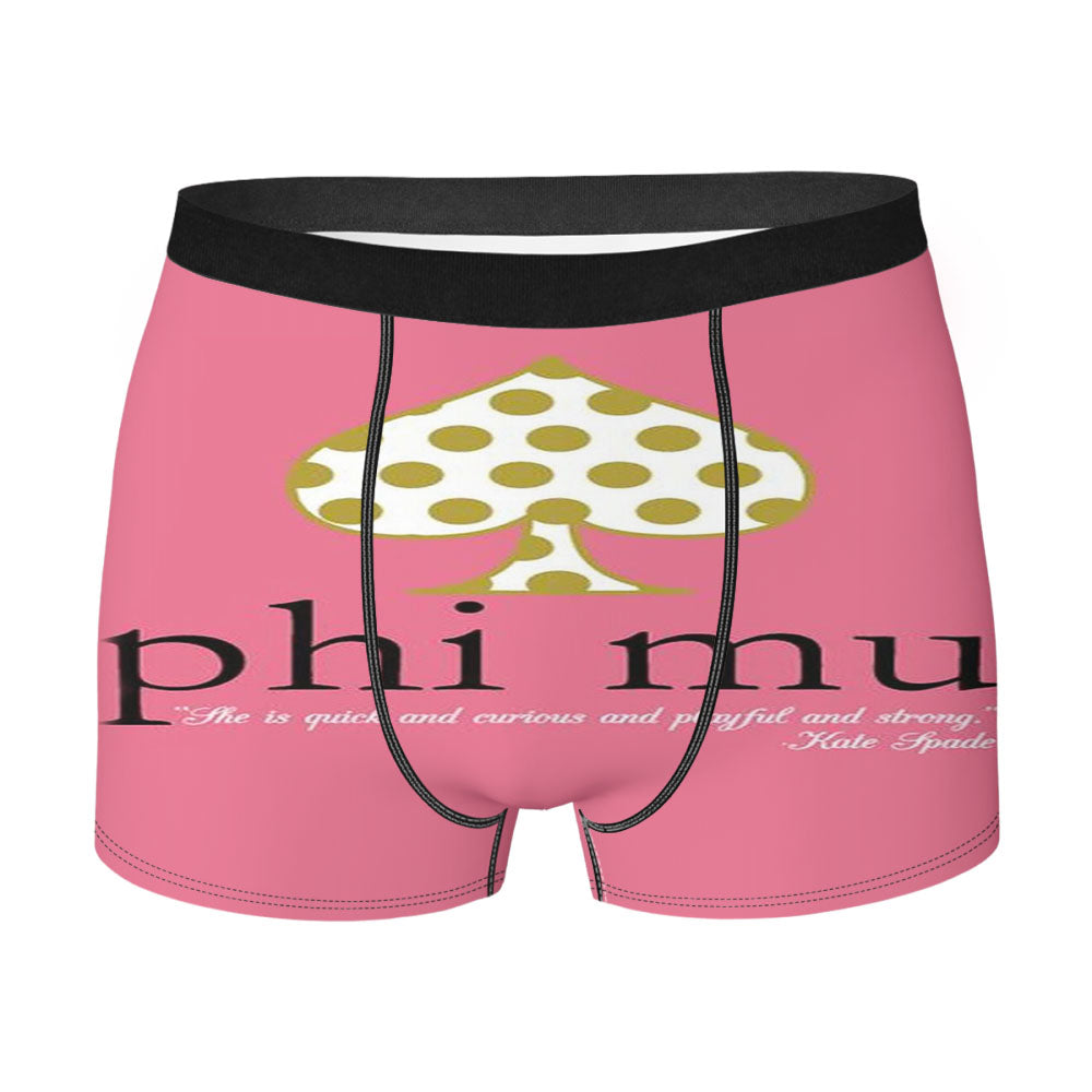 Kate Spade Phi Mu Men'S Boxer Briefs