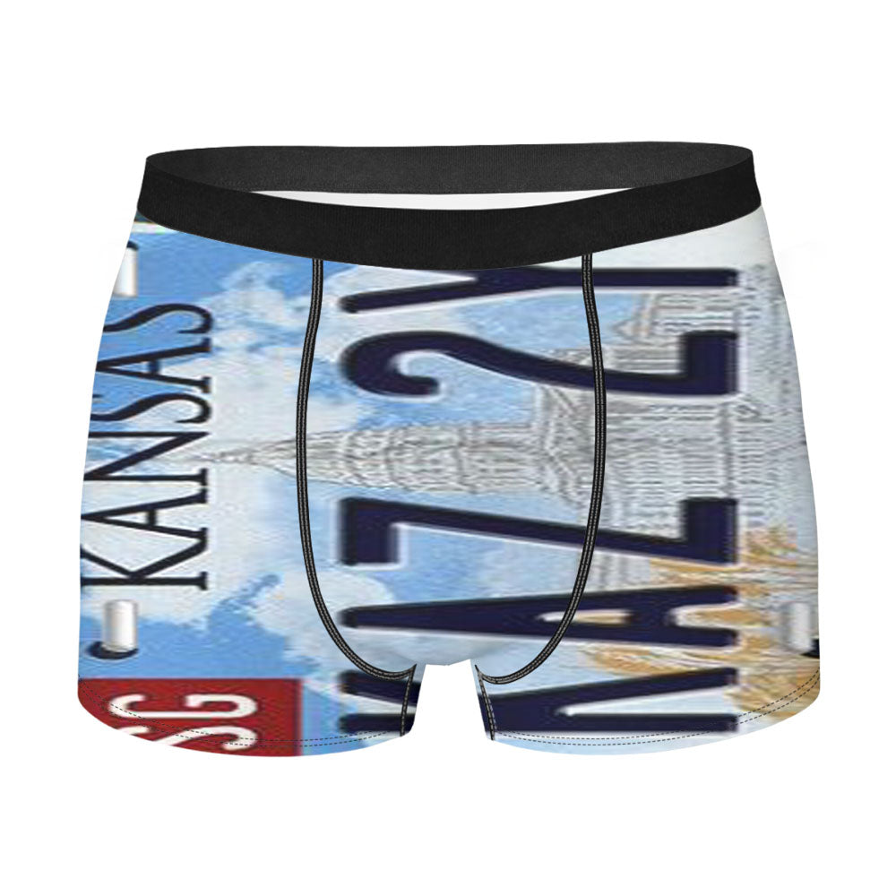 Kaz 2Y5 License Plate Men'S Boxer Briefs