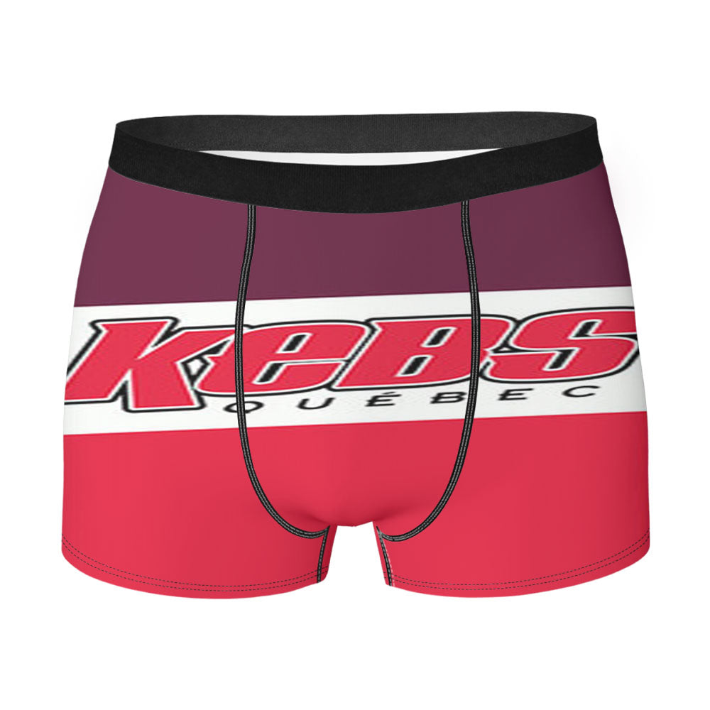 Kebs Quebec Font Men'S Boxer Briefs