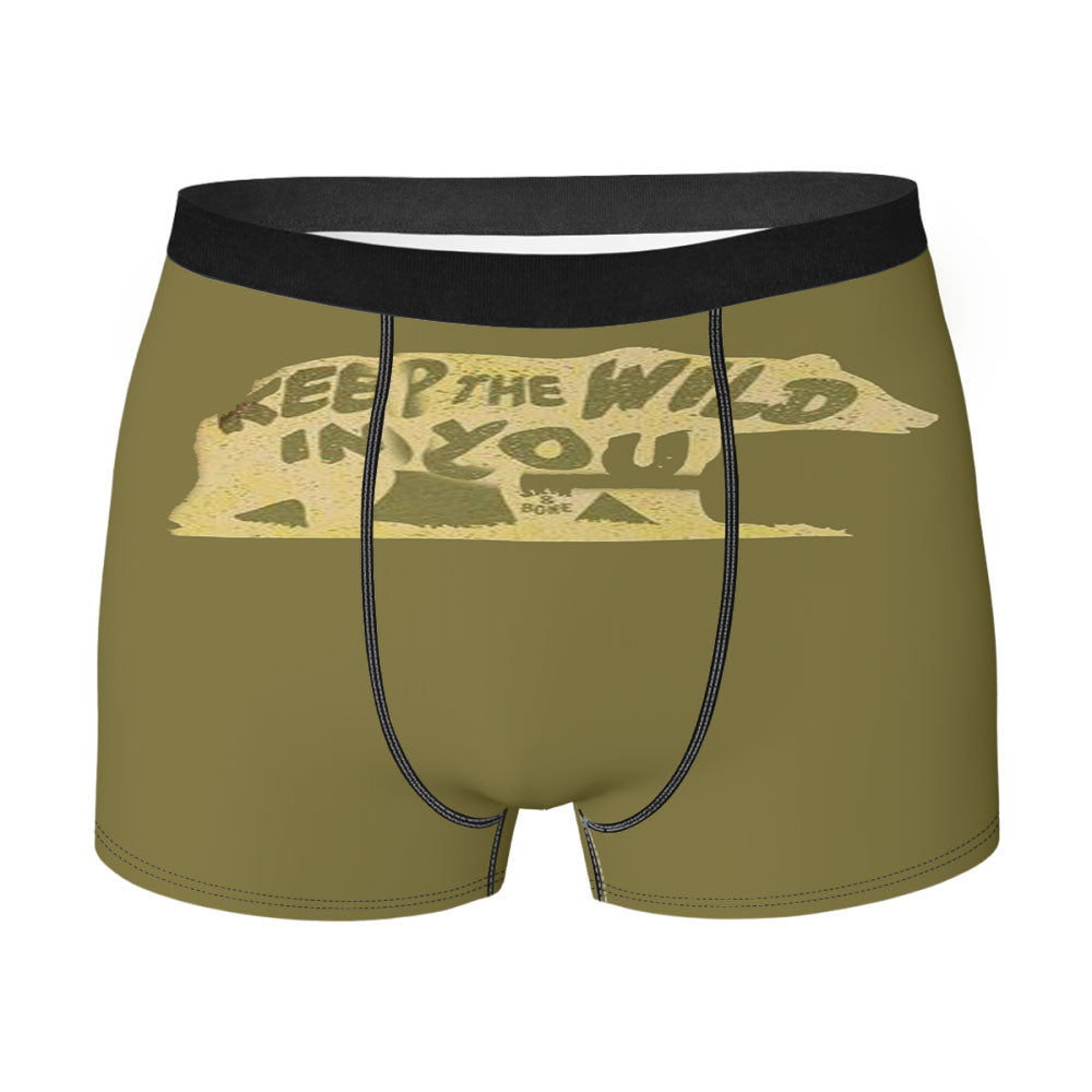 Keep The Wild In You Men'S Boxer Briefs