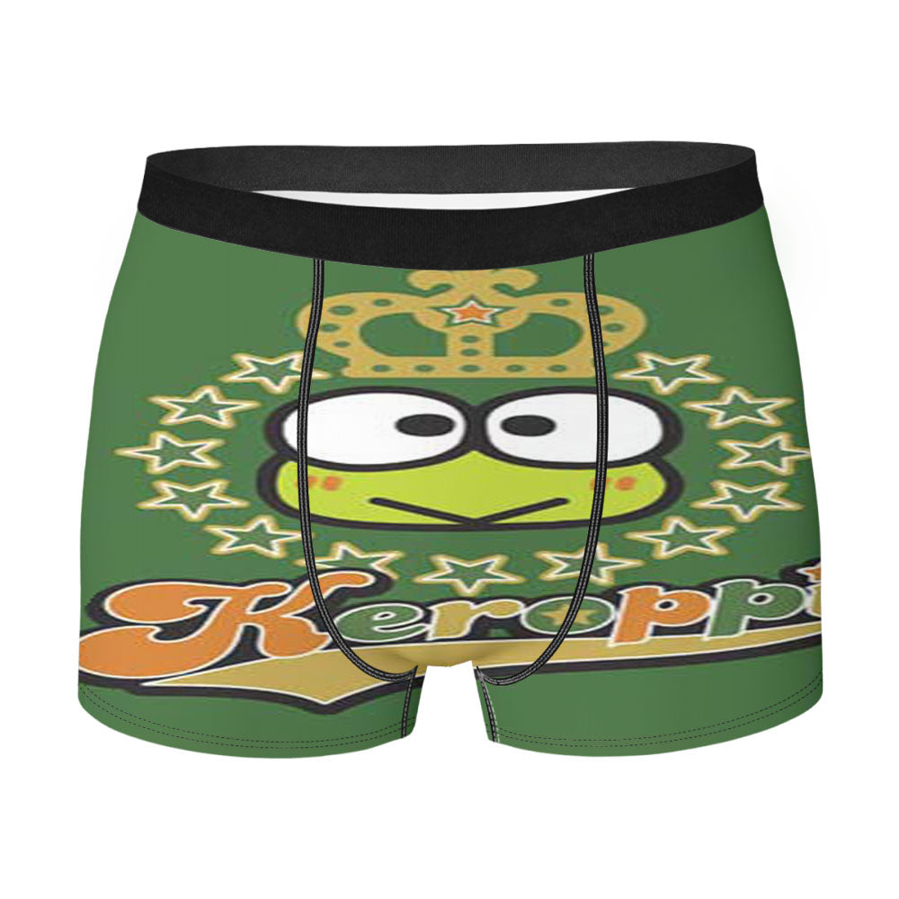 Keroppi Logo Green Men'S Boxer Briefs