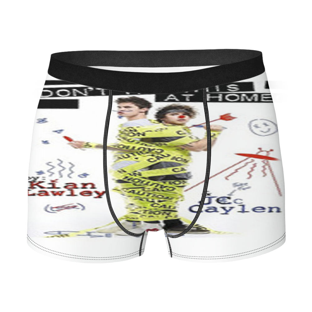 Kian And Jc Don'T Try This At Home Men'S Boxer Briefs