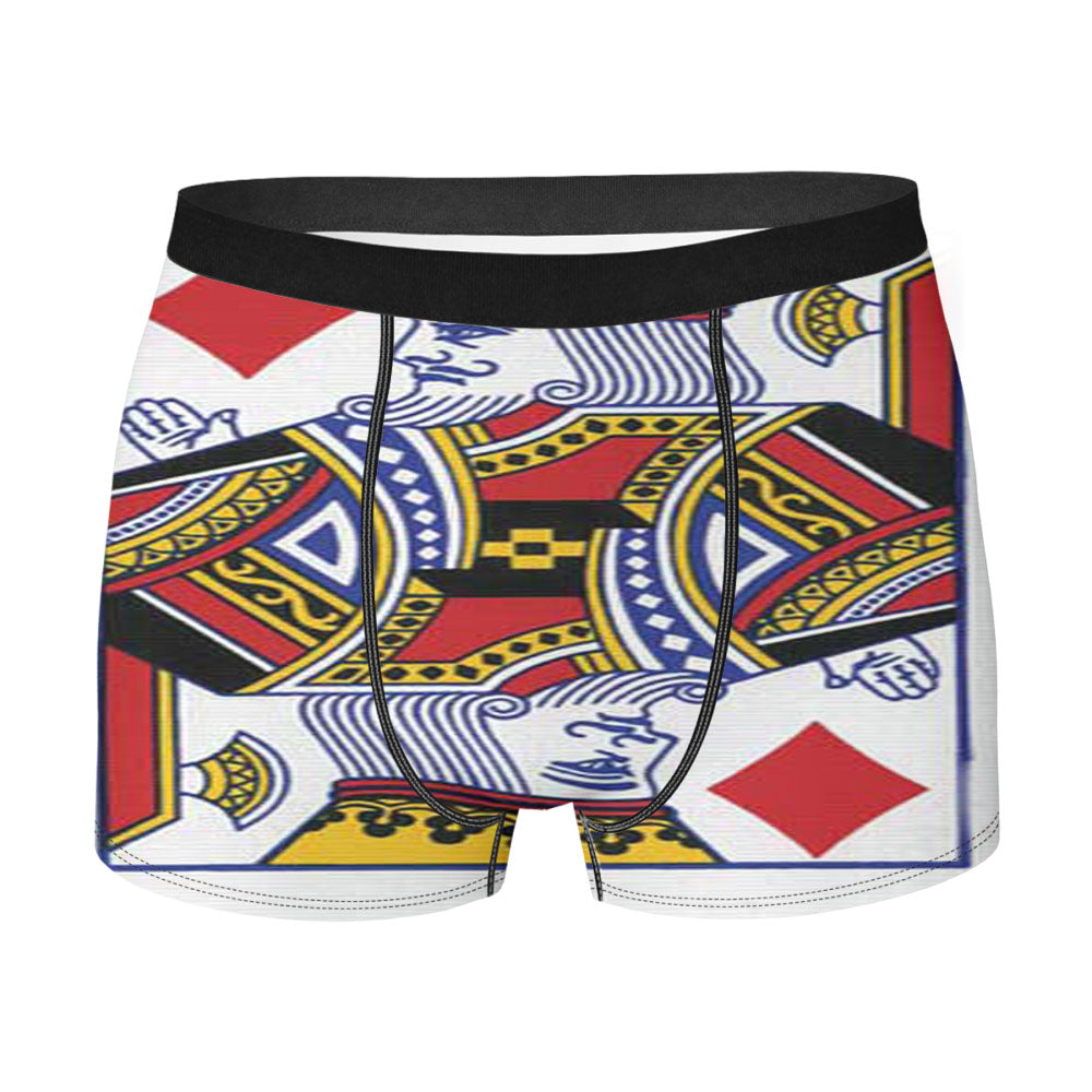 King Of Diamonds Playing Card Men'S Boxer Briefs
