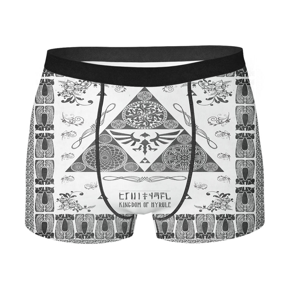 Kingdom Of Hyrule Crest Letterpress Men'S Boxer Briefs