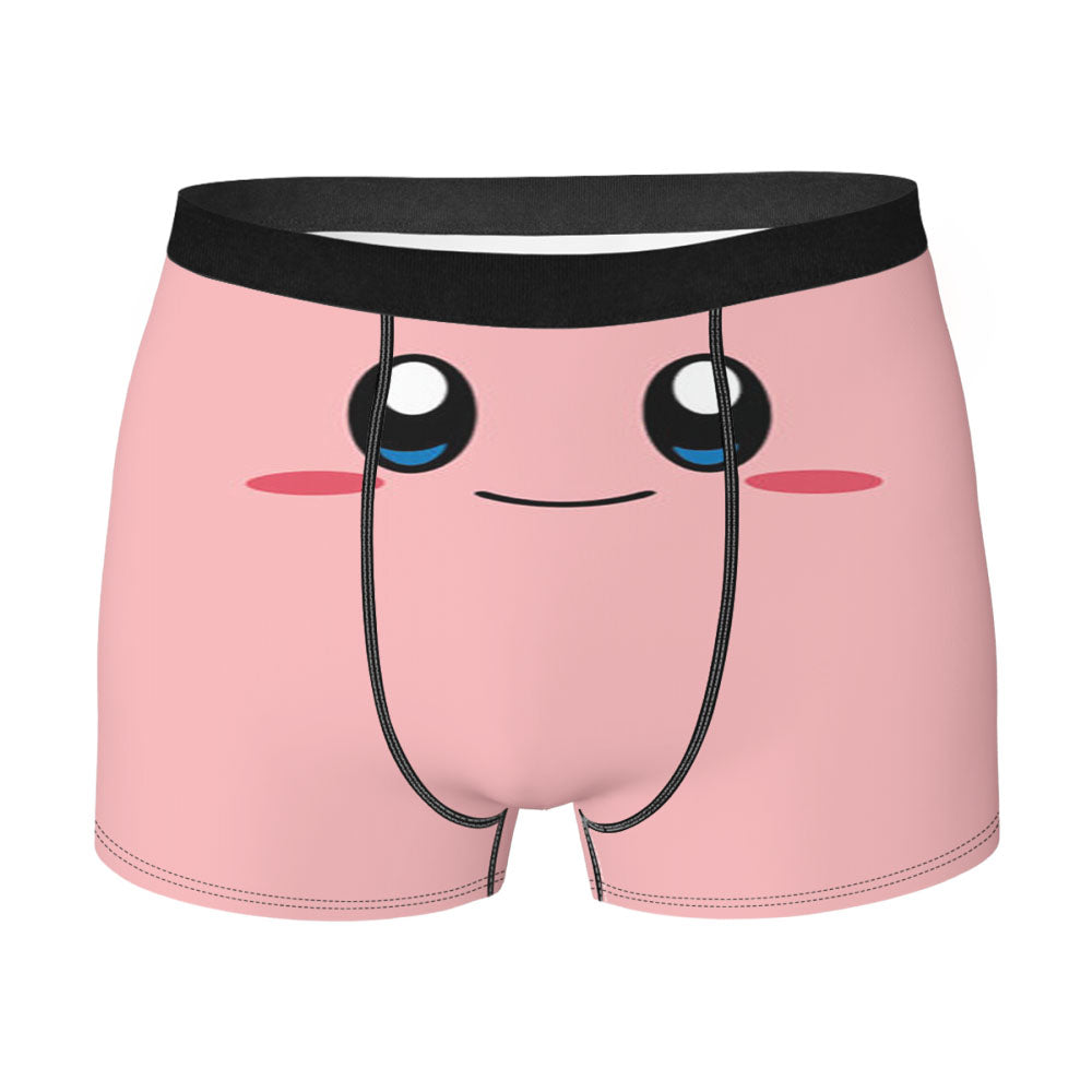 Kirby Cute Face Men'S Boxer Briefs