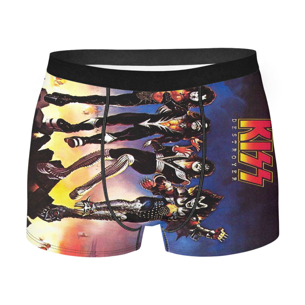 Kiss Men'S Boxer Briefs