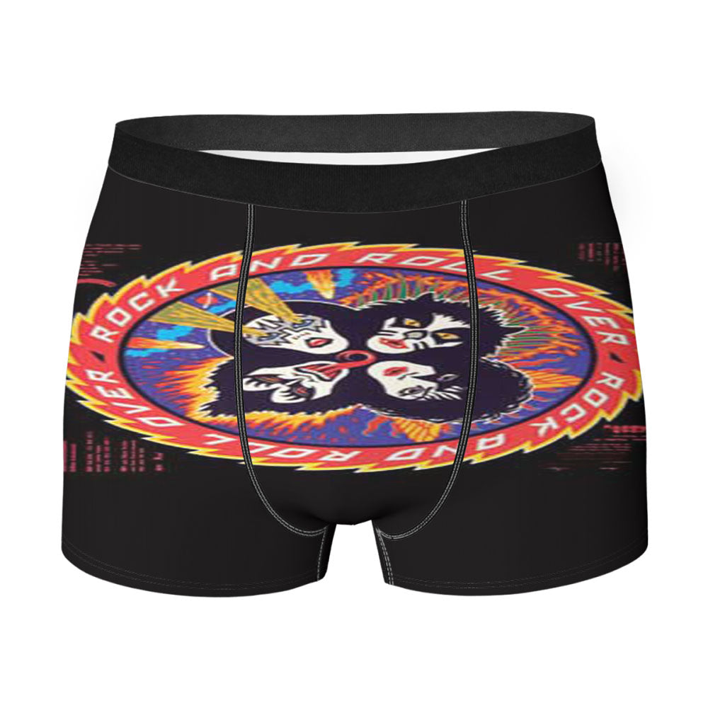 Kiss Rnr Over 2 Men'S Boxer Briefs