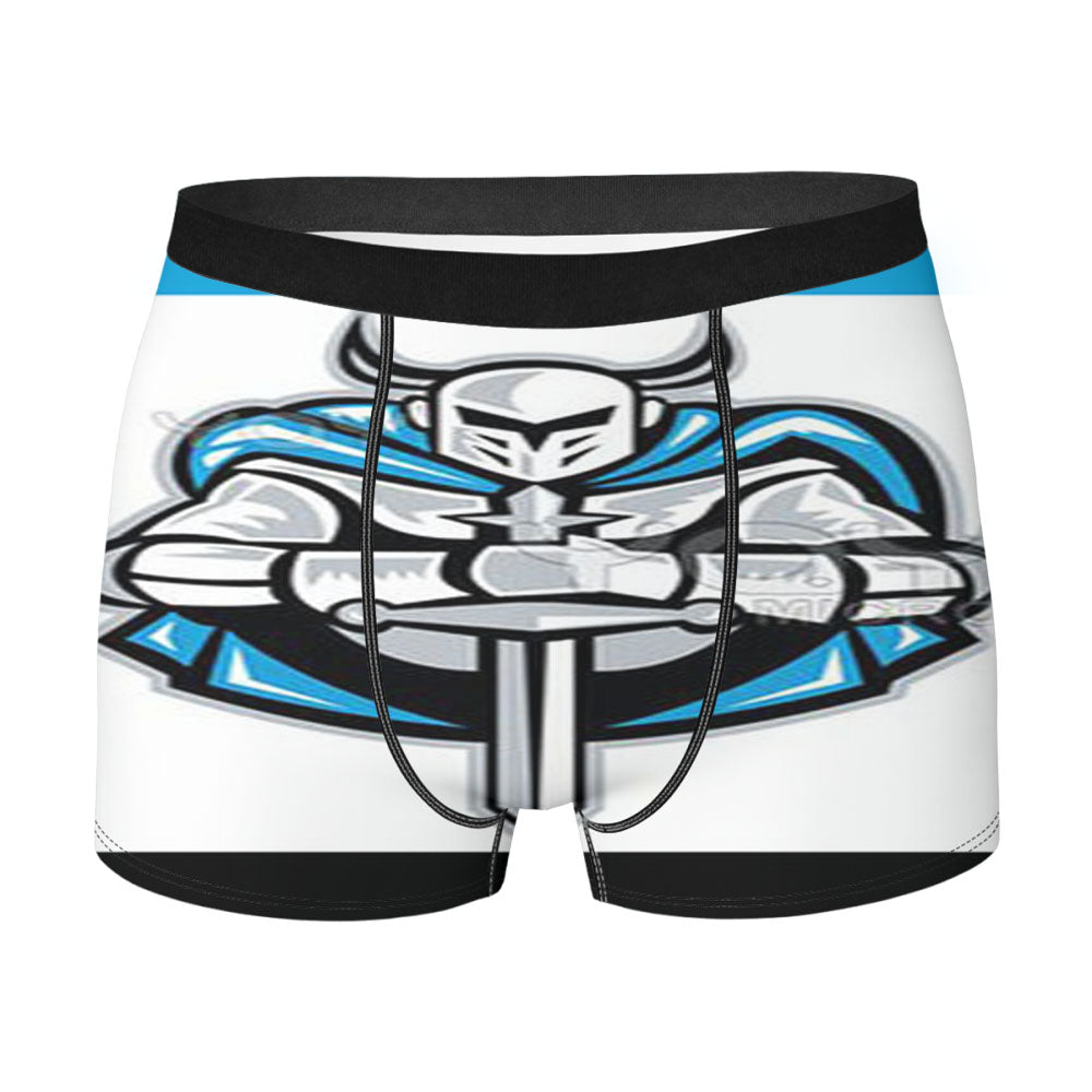 Knight With Sword Logo Men'S Boxer Briefs