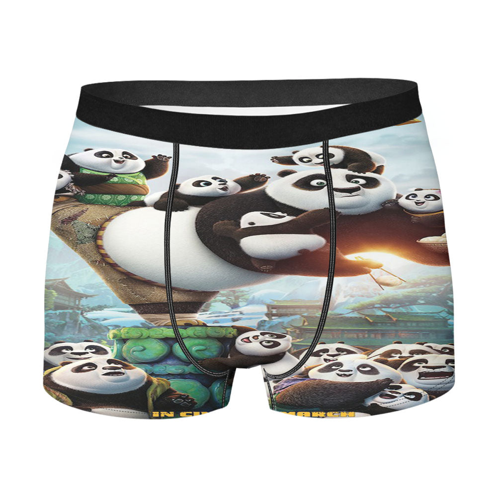 Kungfu Panda 3 Dream Works Men'S Boxer Briefs