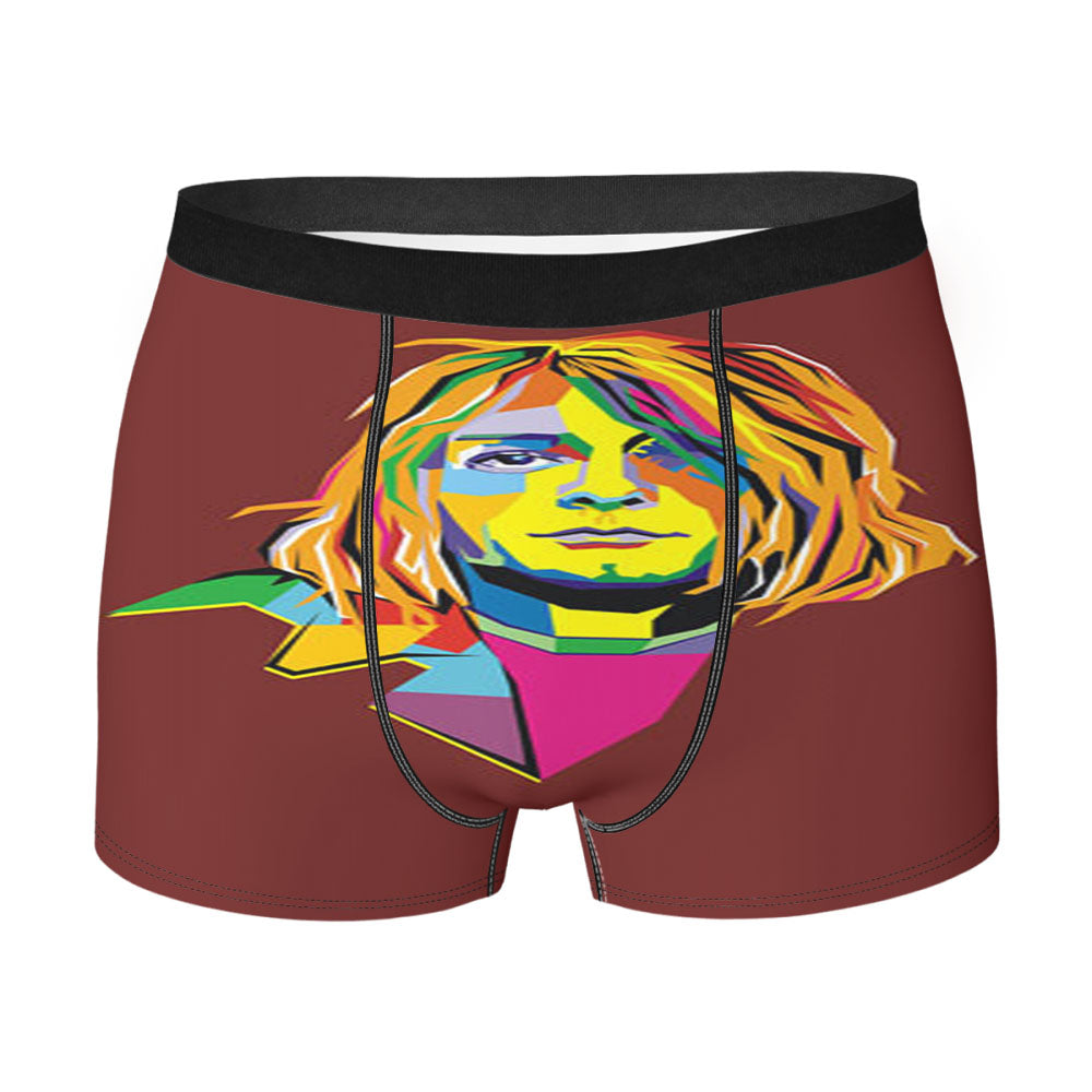 Kurt Cobain Wpap Men'S Boxer Briefs