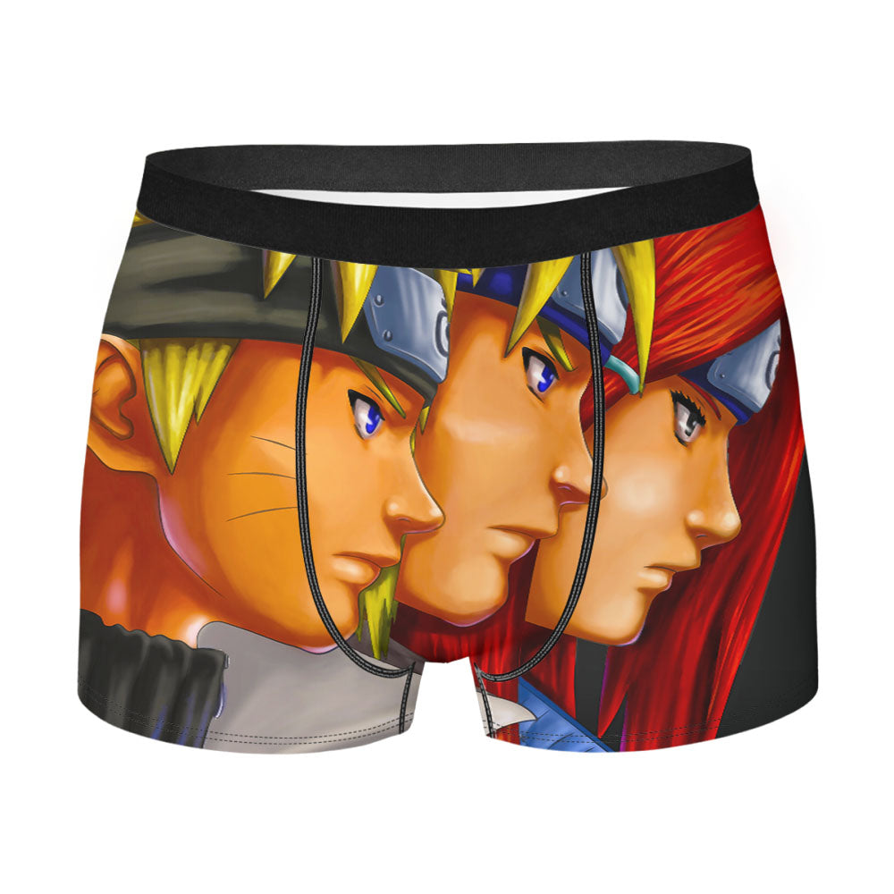 Naruto Big Family Men'S Boxer Briefs