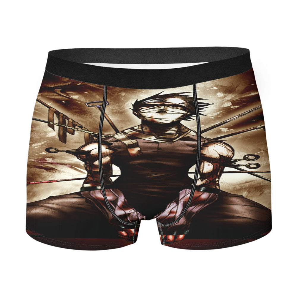 Naruto Cartoon Art Anonym Men'S Boxer Briefs