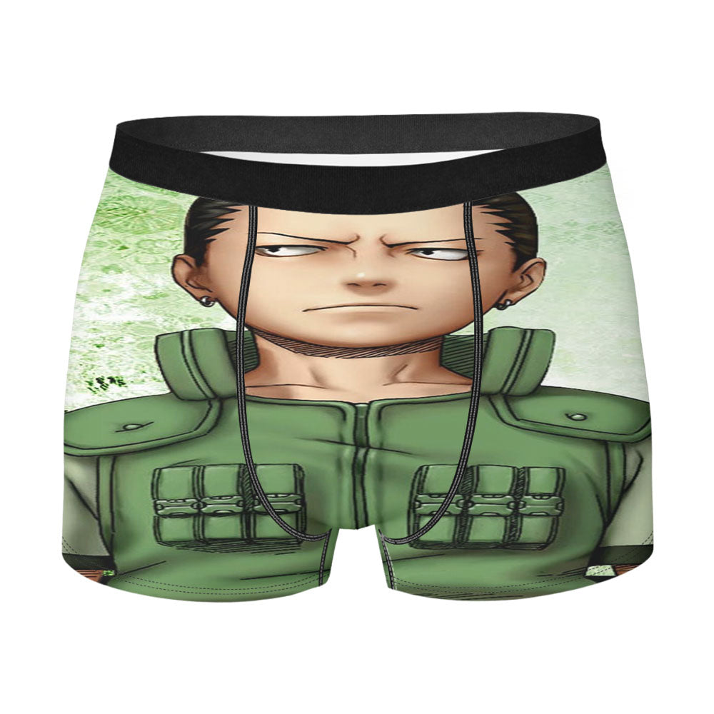 Naruto Cartoon Movies Men'S Boxer Briefs
