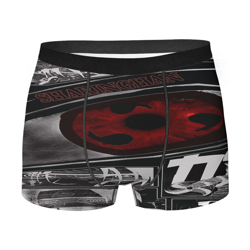 Naruto Cartoon Saringan Men'S Boxer Briefs