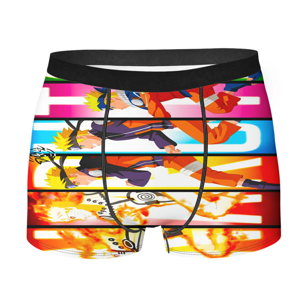 Naruto Uzumaki Growth Men'S Boxer Briefs