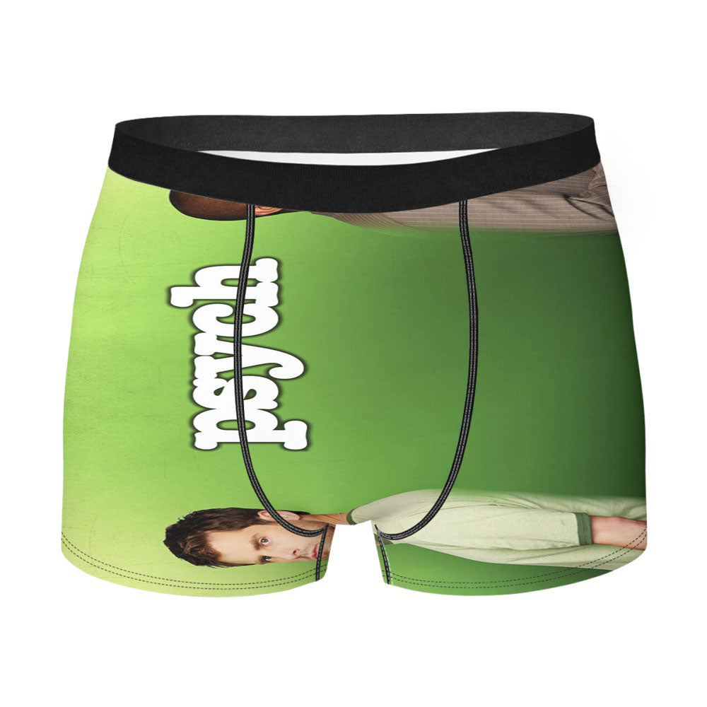 Psych Shawn And Gus Men'S Boxer Briefs