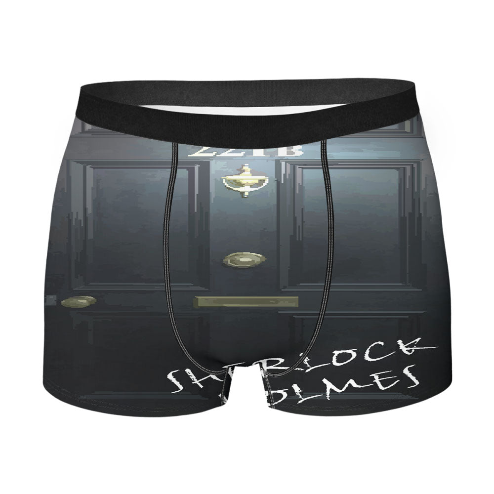 Sherlock Holmes Door Men'S Boxer Briefs