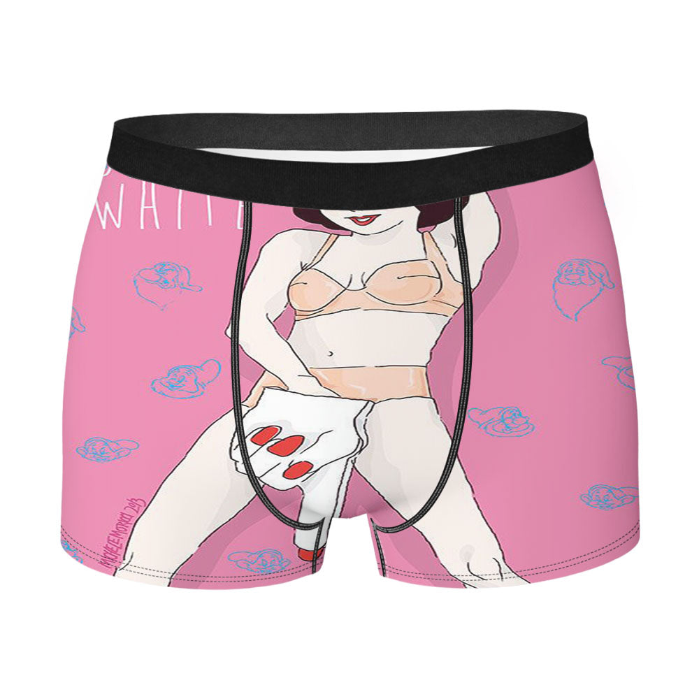 Snow White Twerk Men'S Boxer Briefs