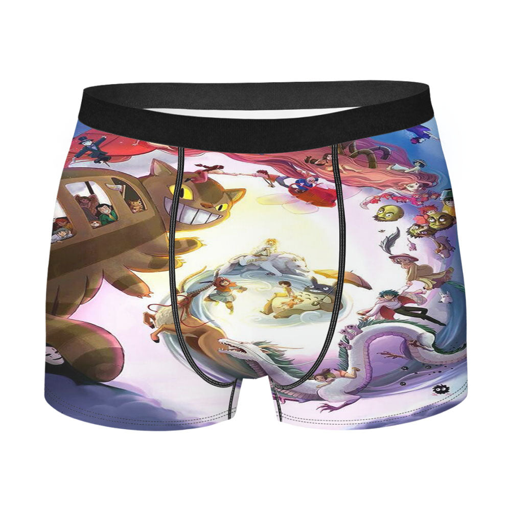 Studio Ghibli Men'S Boxer Briefs