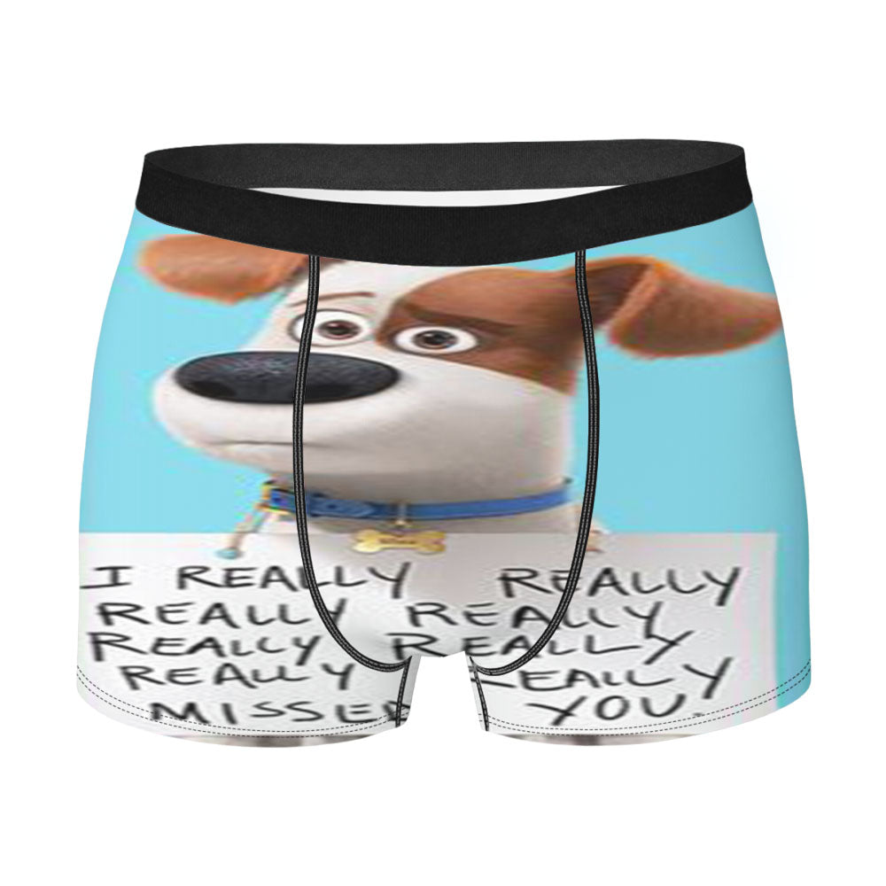 The Secret Life Of Pets Max Quote Men'S Boxer Briefs