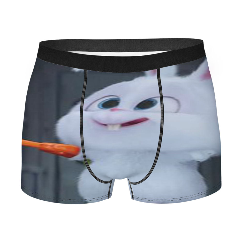 The Secret Life Of Pets Rabbit Smile Men'S Boxer Briefs